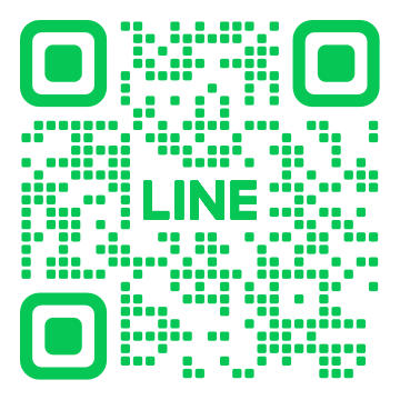 CLOVER公式LINEにアクセスするQRコード